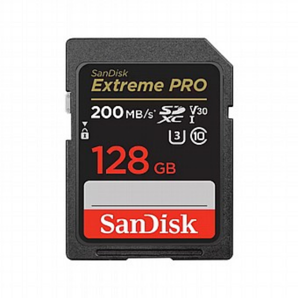 כרטיס זיכרון SanDisk Extreme Pro SDXC 128GB SDSDXXD-128G-GN4IN