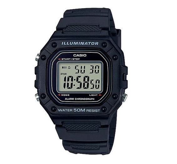 שעון יד דיגיטלי Casio W-218H-1A