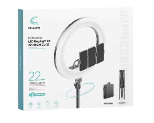 רינג לייט 22 אינץ’ 65W-560LED – דגם CL-22