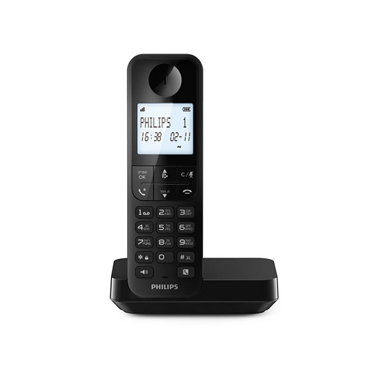 טלפון אלחוטי Philips D2701B/25 – שלוחה אחת