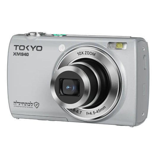 מצלמה דיגיטלית ToKyo XM940 בעברית + כרטיס 32GB מתנה!